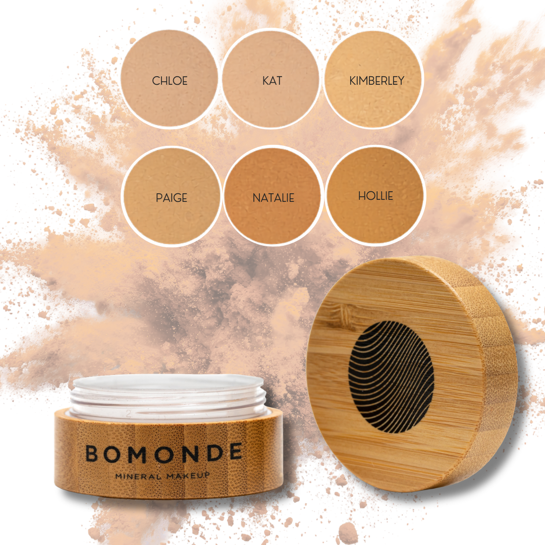 Bomonde Mineral Makeup Teenager Starter Collection | Natural, Toxin-Free Makeup for Healthy Skin